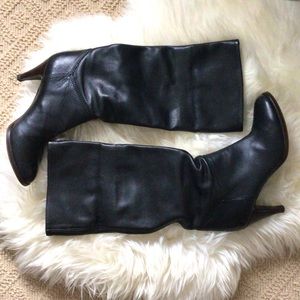 🖤 L’Autre Chose Black Leather Boots. Size 8.5